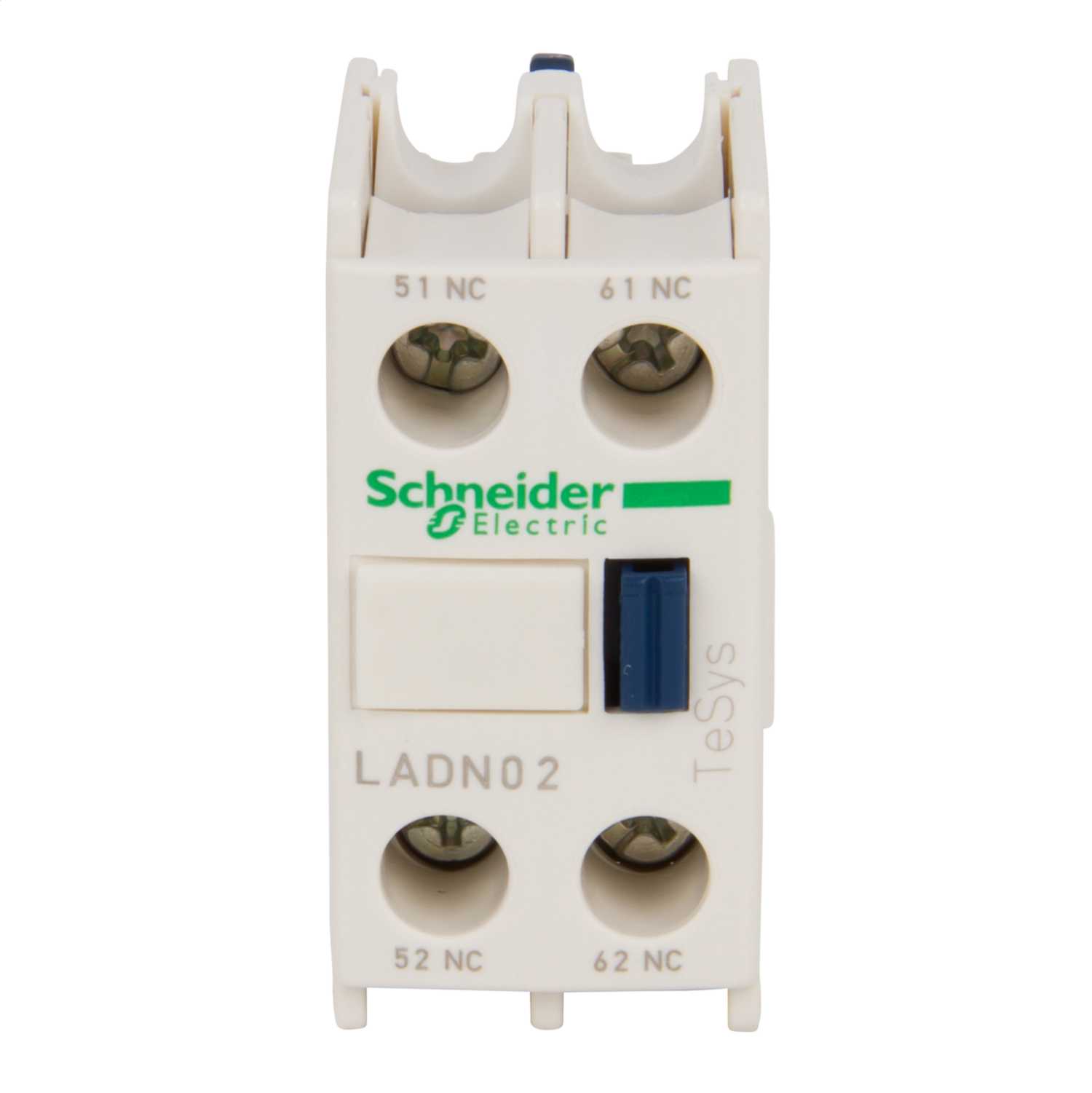 Ladn02c Schneider Telemecanique TeSys D Auxiliary Contact Block 2 NC Contacts ...