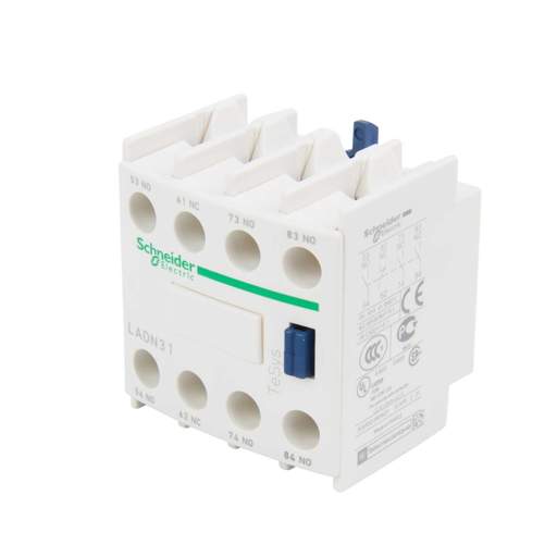 Schneider TeSys Auxiliary Contact Block 3 NO + 1 NC Contacts