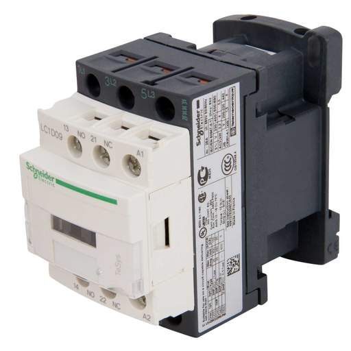 Schneider TeSys 9A Contactor 3 Pole 3 NO Contacts 48V AC Coil