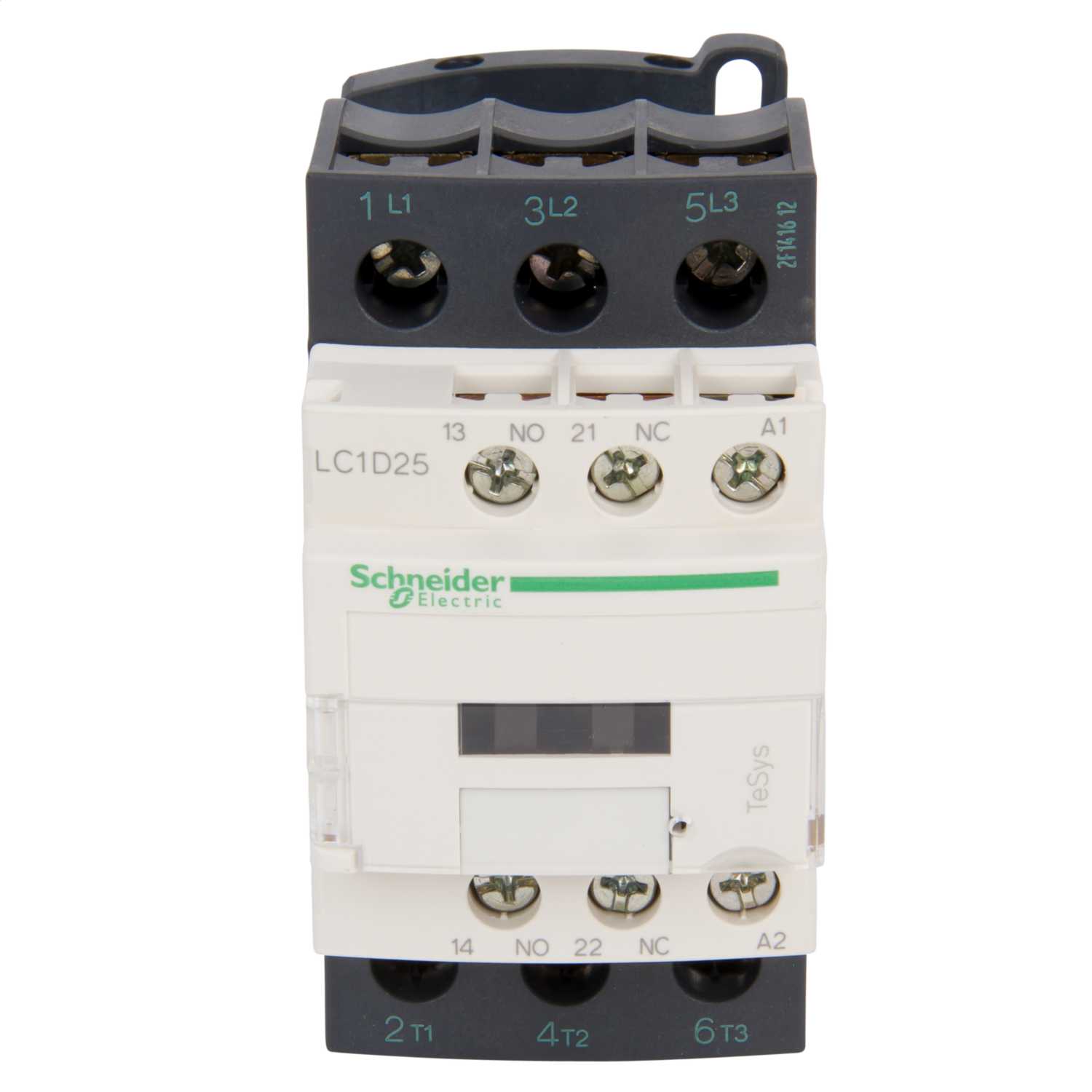 Contactor magnético Schneider AC, en línea, LC1D12F7 12A 110VAC 3P Contactor magnético Schneider AC, en línea, LC1D12F7 12A 110VAC 3P