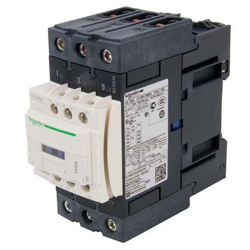 Schneider TeSys 40A Contactor 3 Pole 3 NO Contacts 240V AC Coil