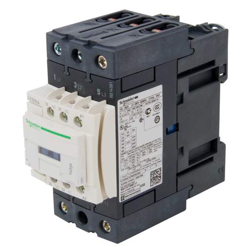 Schneider TeSys 50A Contactor 3 Pole 3 NO Contacts 230V AC Coil