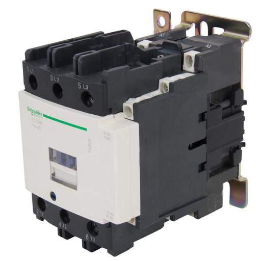 Schneider TeSys 80A Contactor 3 Pole 3 NO Contacts 110V AC Coil
