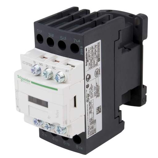 Schneider Telemecanique TeSys D 32A Contactor 4 Pole 4 NO Contacts 24V AC Coil