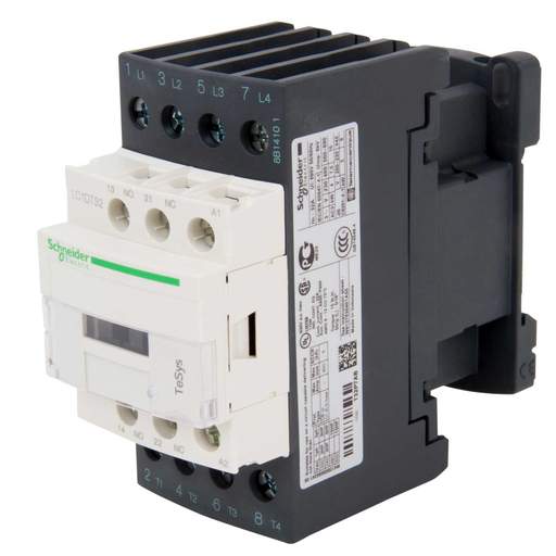 Schneider Telemecanique TeSys D 32A Contactor 4 Pole 4 NO Contacts 230V AC Coil