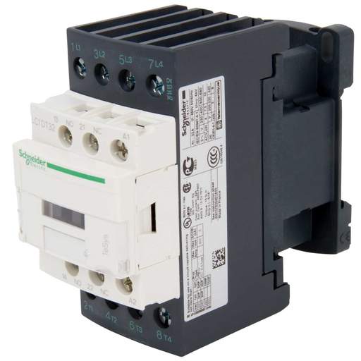 Schneider TeSys 32A Contactor 4 Pole 4 NO Contacts 240V AC Coil
