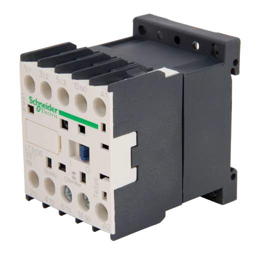 Schneider TeSys 6A Contactor 3 Pole 3 NO Contacts 110V AC Coil