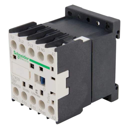 Schneider TeSys 9A Contactor 3 Pole 3 NO Contacts 415V Coil