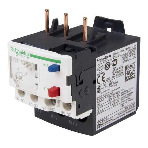 Schneider TeSys 4.0 - 6.0A Thermal Overload Relay
