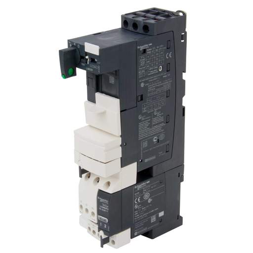 Schneider TeSys 12A Reversing Power Base 3 Pole 110V - 220V DC Control