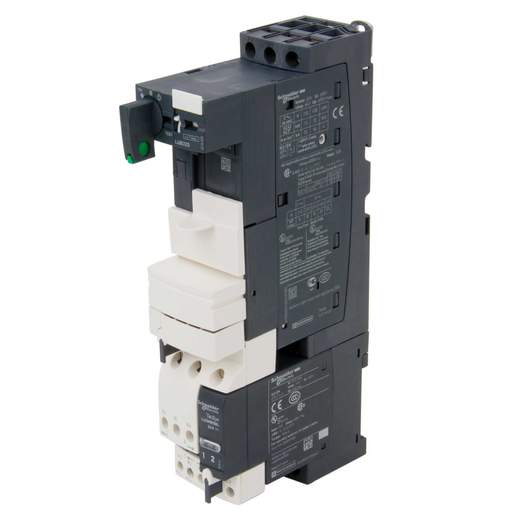 Schneider TeSys 32A Reversing Power Base 3 Pole 24V DC Control