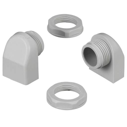 Schneider ClimaSys 19mm Cut-Out Plastic Ventilation Louvre IP45 (Pack of 2)