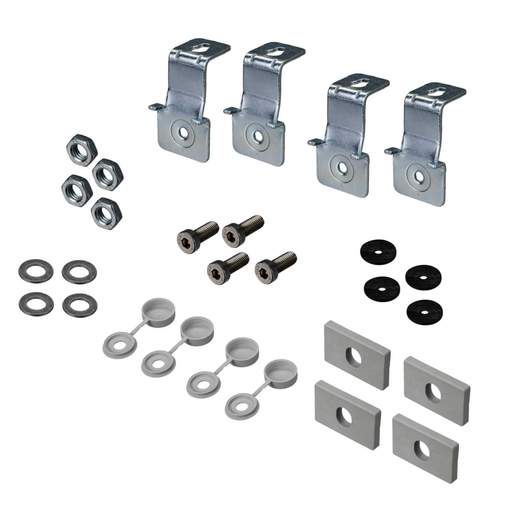 Schneider PanelSet Wall Fixing Lugs for the Thalassa PLA and PLAT Range [Pack of 4]