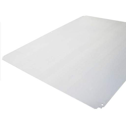 Schneider PanelSet 1000mm x 800mm Galvanised Plain Mounting Plate