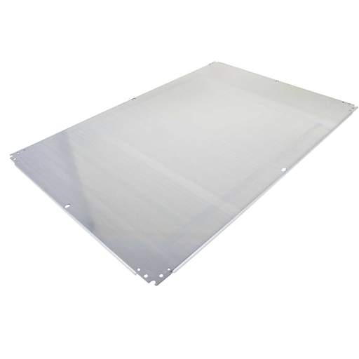 Schneider PanelSet 1200mm x 800mm Plain Galvanised Steel Mounting Plate