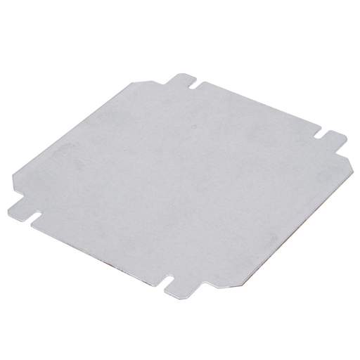 Schneider PanelSet 200mm x 200mm Galvanised Steel Mounting Plate