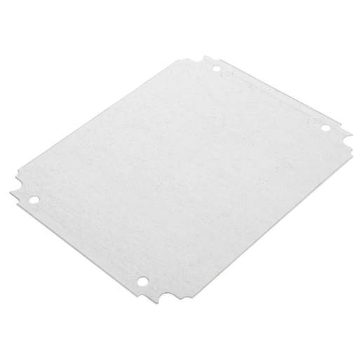 Schneider PanelSet 300mm x 250mm Plain Galvanised Steel Mounting Plate