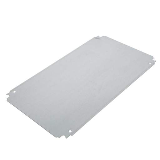 Schneider PanelSet 500mm x 300mm Plain Galvanised Steel Mounting Plate