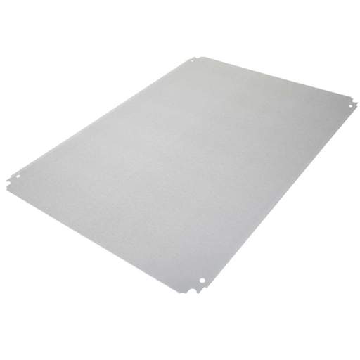 Schneider PanelSet 700mm x 500mm Plain Galvanised Steel Mounting Plate