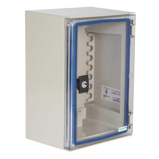 Schneider PanelSet 310mm x 215mm x 160mm GRP Enclosure IP66 Transparent Door