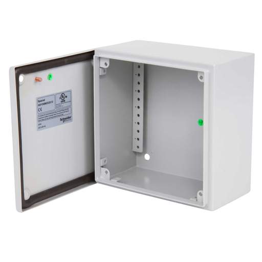 Schneider PanelSet 200mm x 200mm x 120mm Steel Enclosure IP66