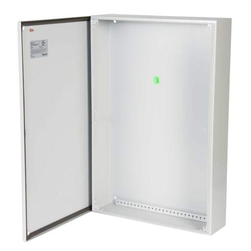 Schneider PanelSet 400mm x 600mm x 120mm Sheet Steel Enclosure IP66
