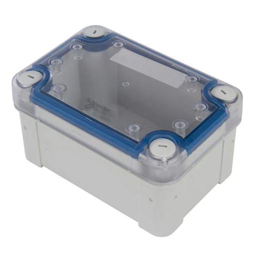 Schneider PanelSet 138mmx93mmx72mm Polycarbonate Enclosure with Transparent Cover IP66