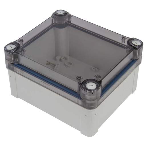 Schneider PanelSet 192mmx164mmx105mm ABS Wall Mounted Enclosure with Transparent Lid IP66