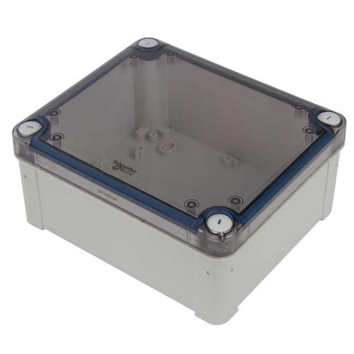 Schneider PanelSet 192mmx164mmx87mm ABS Wall Mounted Enclosure with Transparent Lid IP66