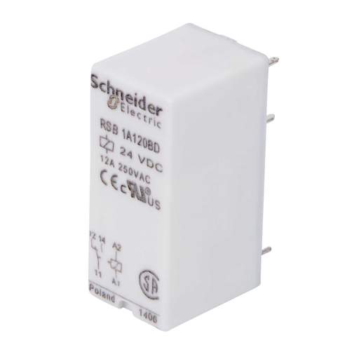 Schneider Harmony Relay 5 Pin 12A 24V DC Interface Plug In Relay