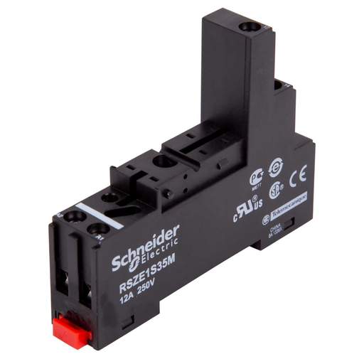 Schneider Harmony Relay 12A Plug In Relay Base with Screw Connector