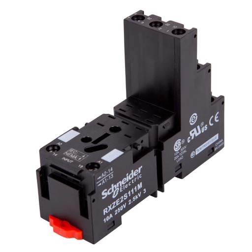Schneider Harmony Relay Zelio RXM3 10A Mixed Contact Relay Base