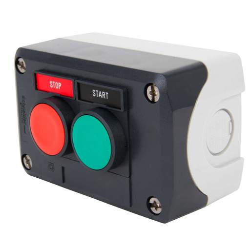 Schneider Harmony Horizontal Start / Stop Pushbutton Station IP66