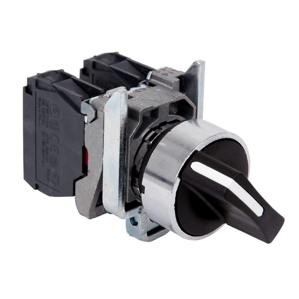 XB4BD21 SCHNEIDER ELECTRIC, Interruptor Selector, 2 Posicion, 120 V | Farnell Paña