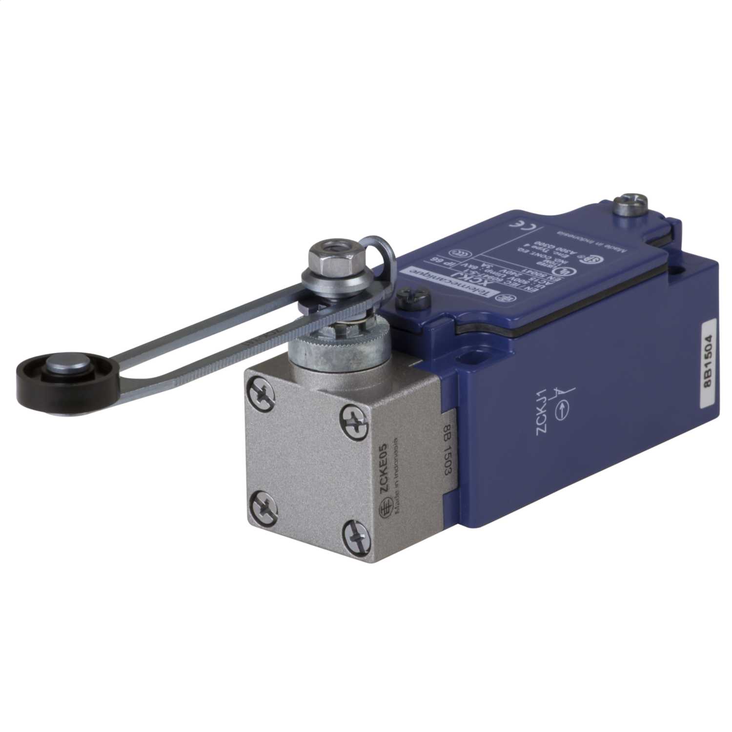 Schneider Telemecanique Limit Switch Thermoplastic Roller 1 NC + 1 NO