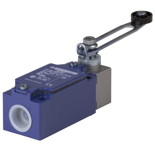 Telemecanique Sensor Limit Switch Thermoplastic Roller 1 NC + 1 NO Contact