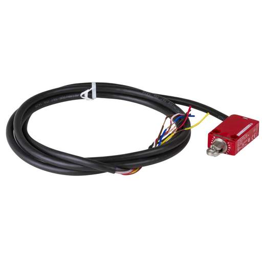 Telemecanique Sensor Metal Roller Plunger 2 NC + 1 NO Limit Switch with 2m Cable