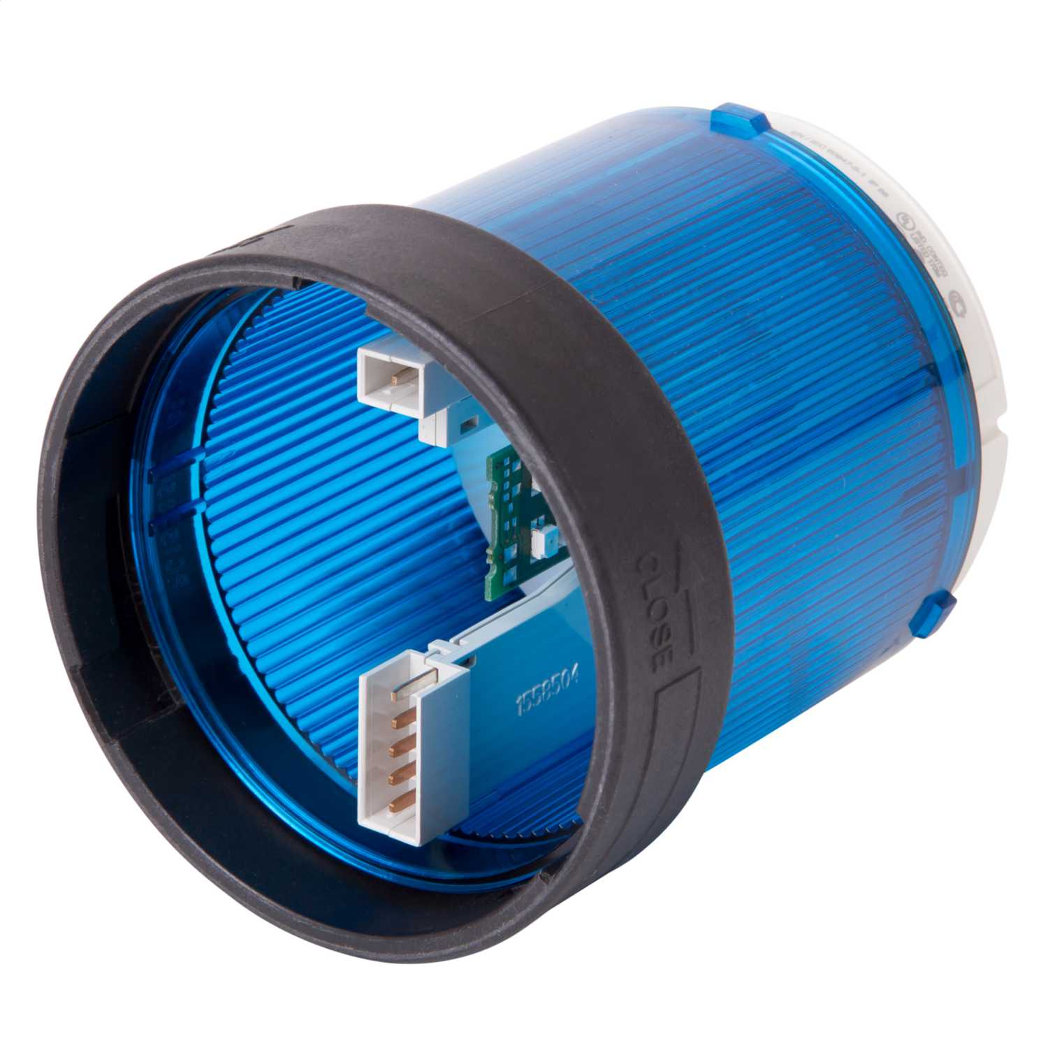 Schneider Harmony Indicator Bank Illuminated Blue Lens with