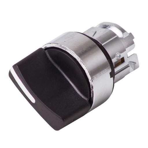 Schneider Harmony Selector Switch Head 2 Position Stay Put Black