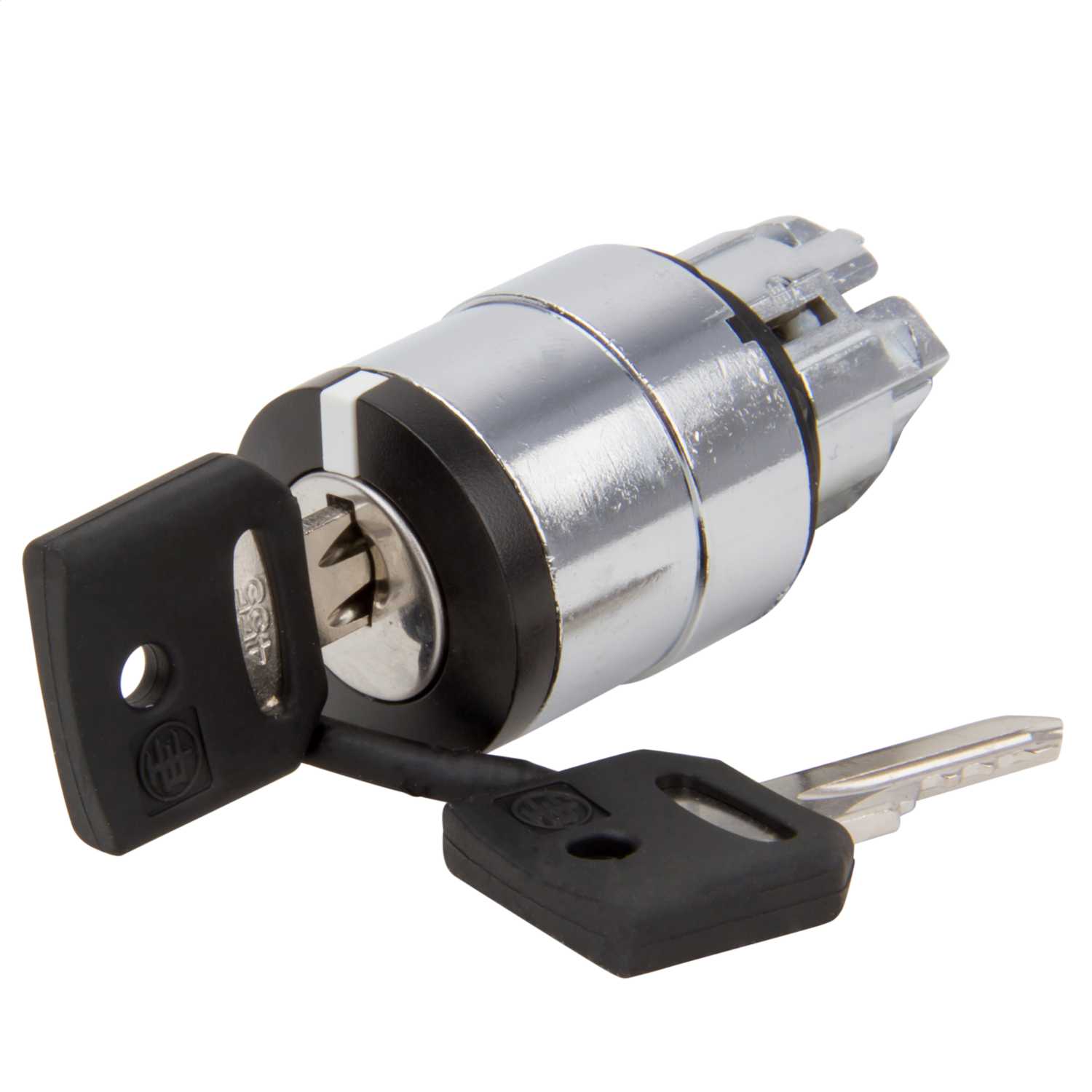 2-Positionen Schlüsselschalter Mit Selbstrückstellung - 240V 3A Mit 2 Schlüsseln