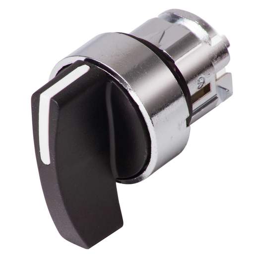 Schneider Harmony 3 Position Stay Put Selector Switch Head Black