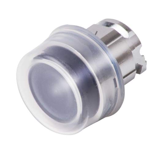Schneider Harmony Projecting Momentary Booted Pushbutton Black