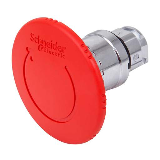 Schneider Harmony 60mm Emergency Stop Mushroom Head Twist Release Pushbutton Red