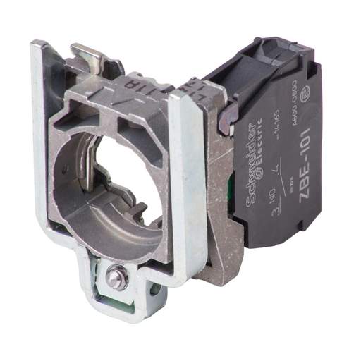 Schneider Harmony Single Contact Block with Body Fixing Collar 1 NO