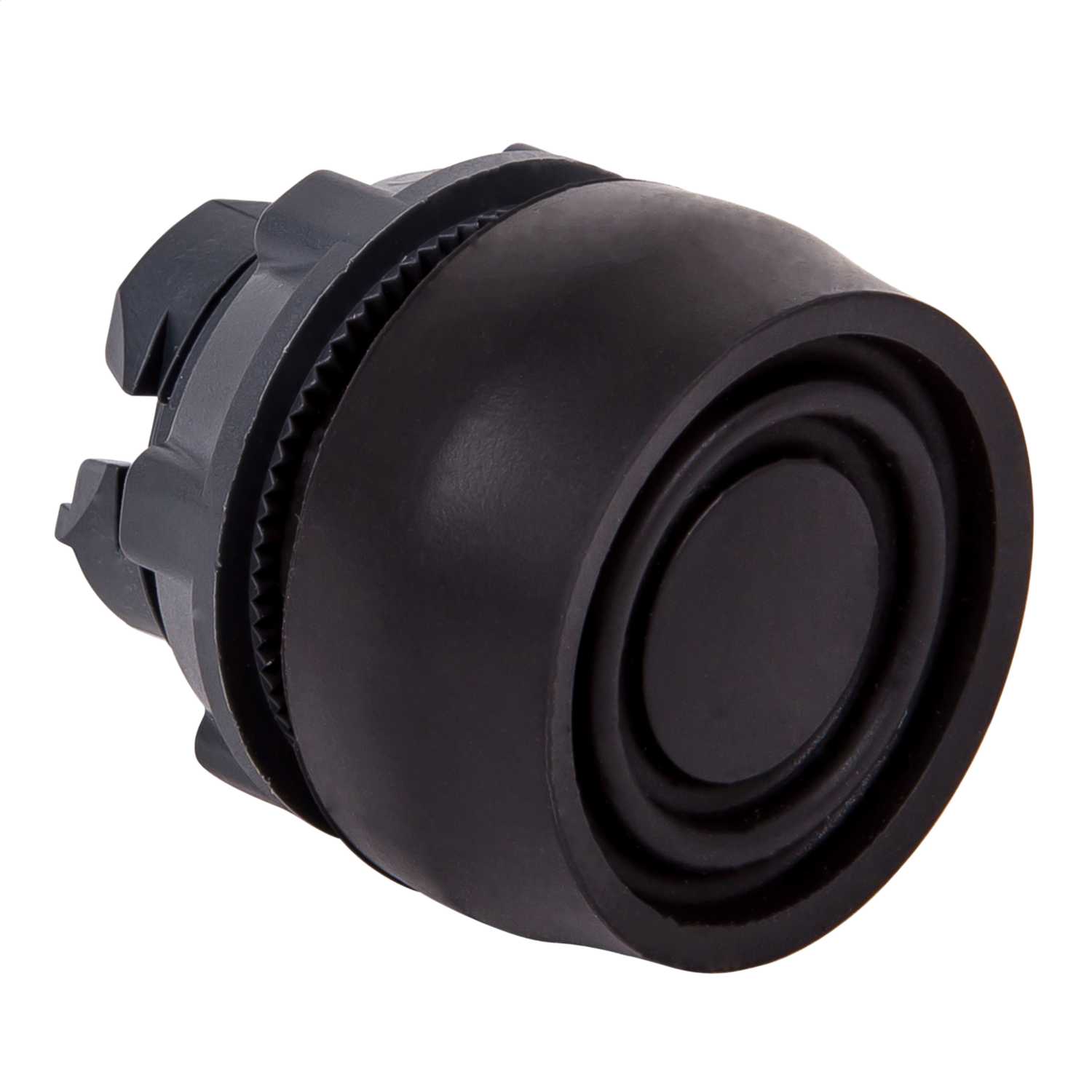 Schneider Telemecanique Pushbutton Head Spring Return Flush Black ...