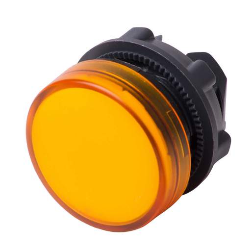 Schneider Harmony Plain Lens for Integral LED Pilot Light Head Orange