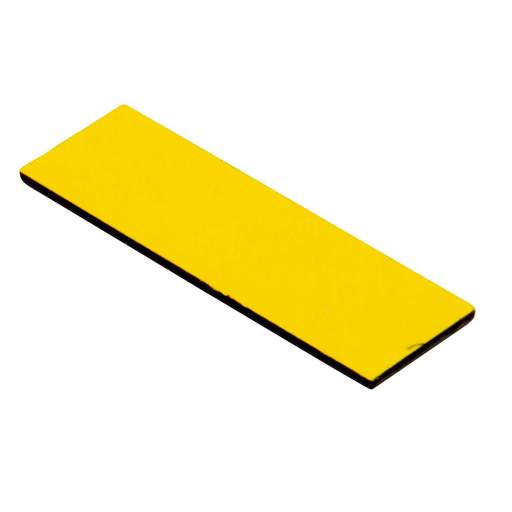 Schneider Harmony 8mmx27mm Unmarked Legend Plate Yellow