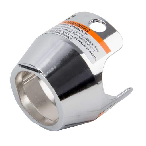 Schneider Harmony Padlockable Guard for Ø 40mm Mushroom Head Chromium Plated