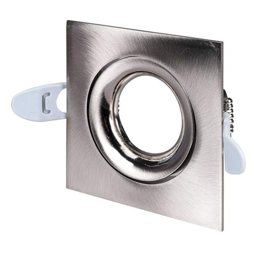 Thorn Adjustable Matt Silver Square Bezel Trim for LILY Downlight