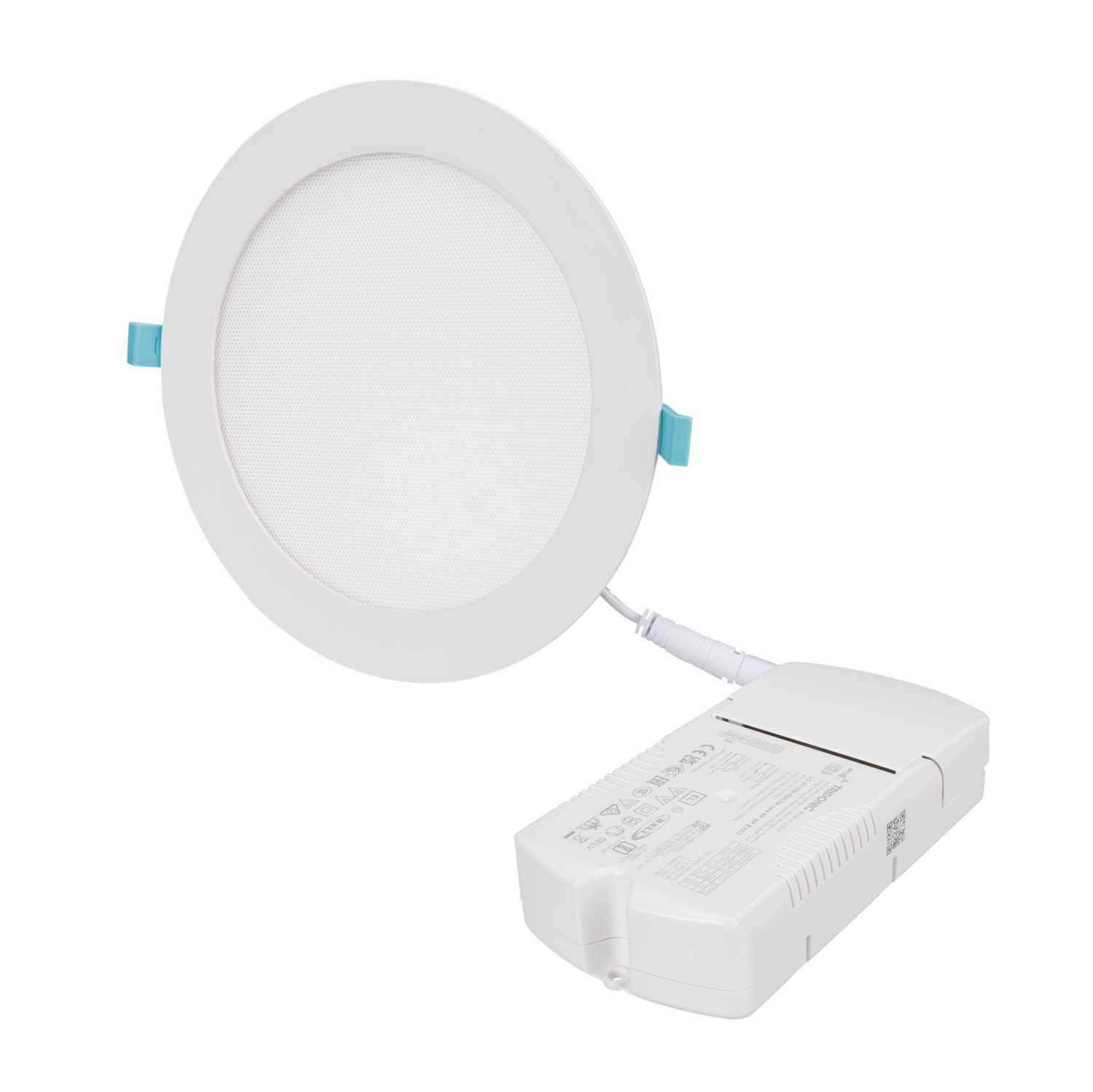 Thorn ZOE VARIO Flex 19W LED 221mm Tri-Colour DALI Downlight White